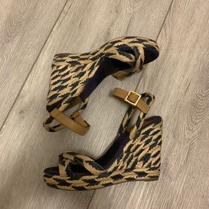Tory Burch Platform Sandals Size 8